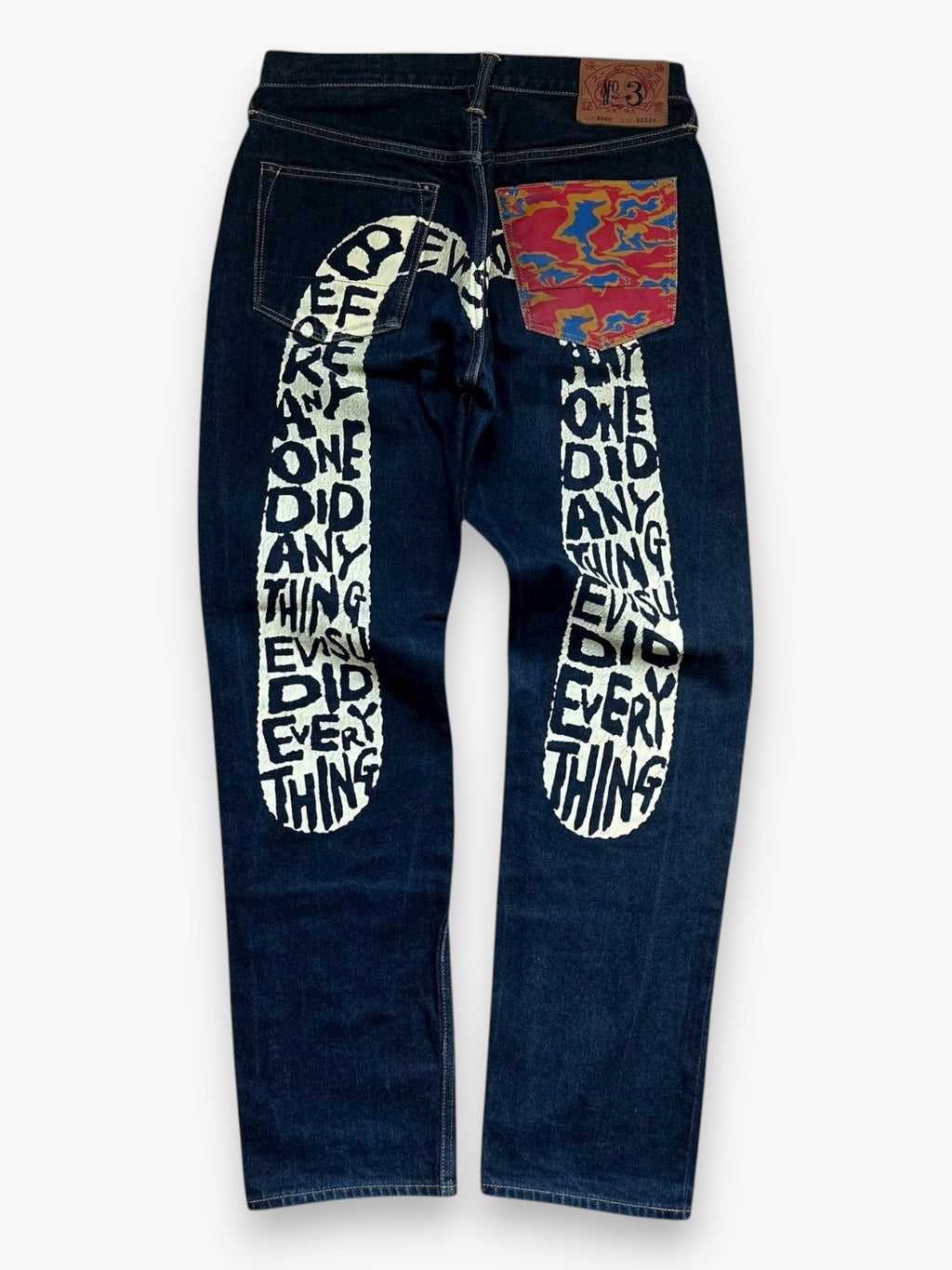 Jeans Evisu Daicock Lot 2000 White