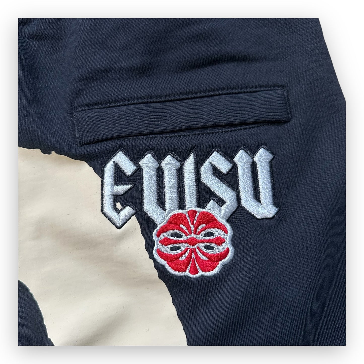 Short Evisu Daicock White Embroidery (L)