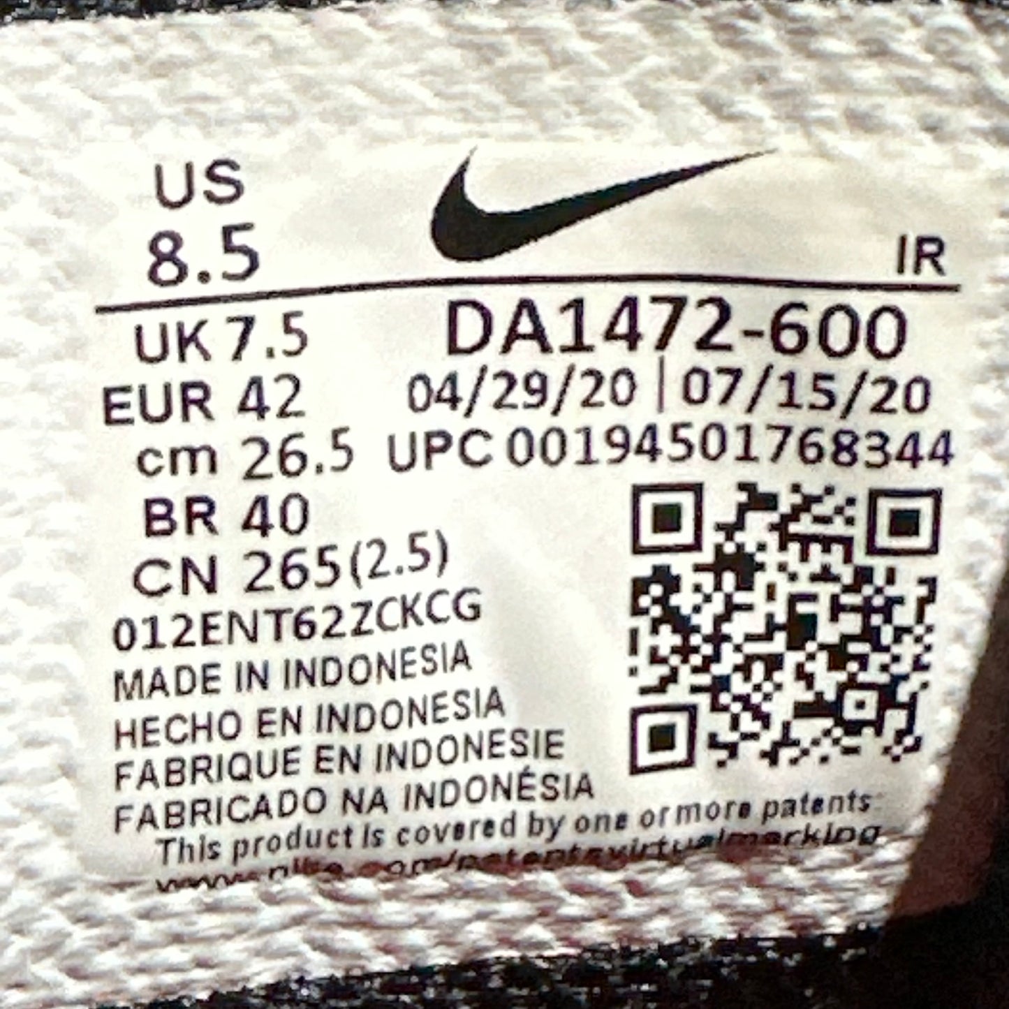 EU42 - US8.5 - UK7.5 • Air Max Plus TN Supreme Black