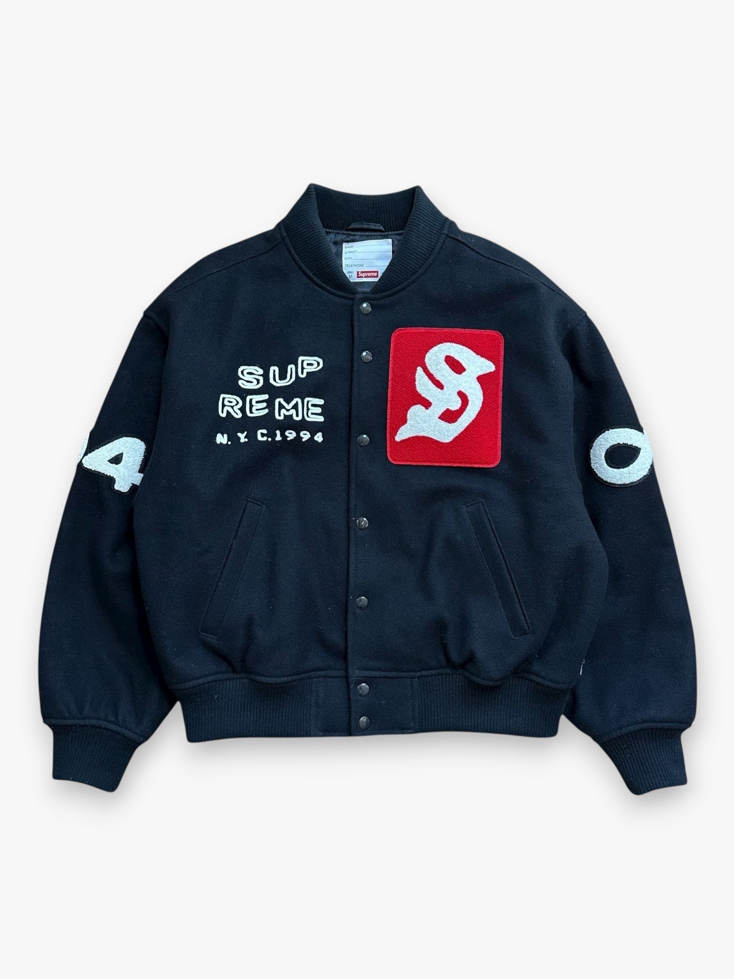 Jacket Supreme CPFM (Cactus Plant Flea Market) Tourist Varsity FW23