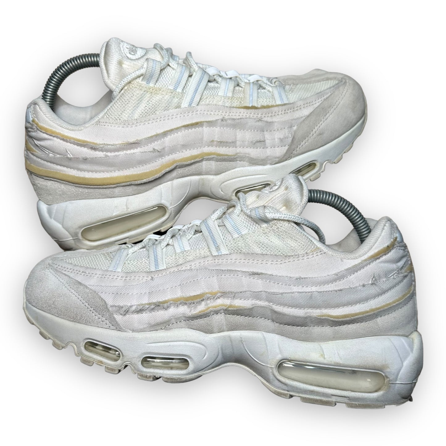 EU42 - US8.5 - UK7.5 • Air Max 95 Comme des Garcons White