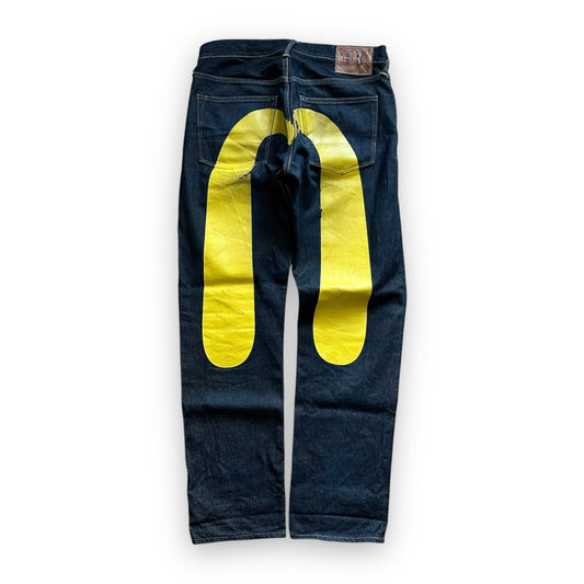 Jeans Evisu Daicock Lot 2000 Yellow (M)