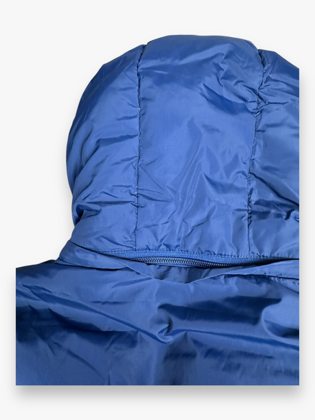 Prada Puffer Jacket Navy Red FW11