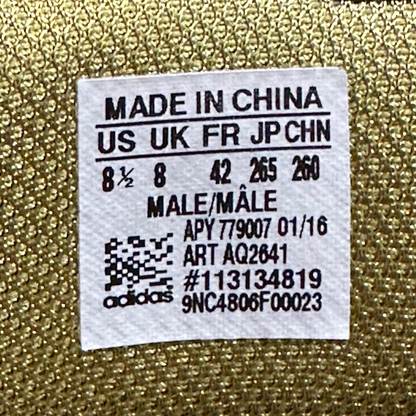 EU42 - US8.5 - UK7.5 • Ozweego 2 Raf Simons Gold (2016)