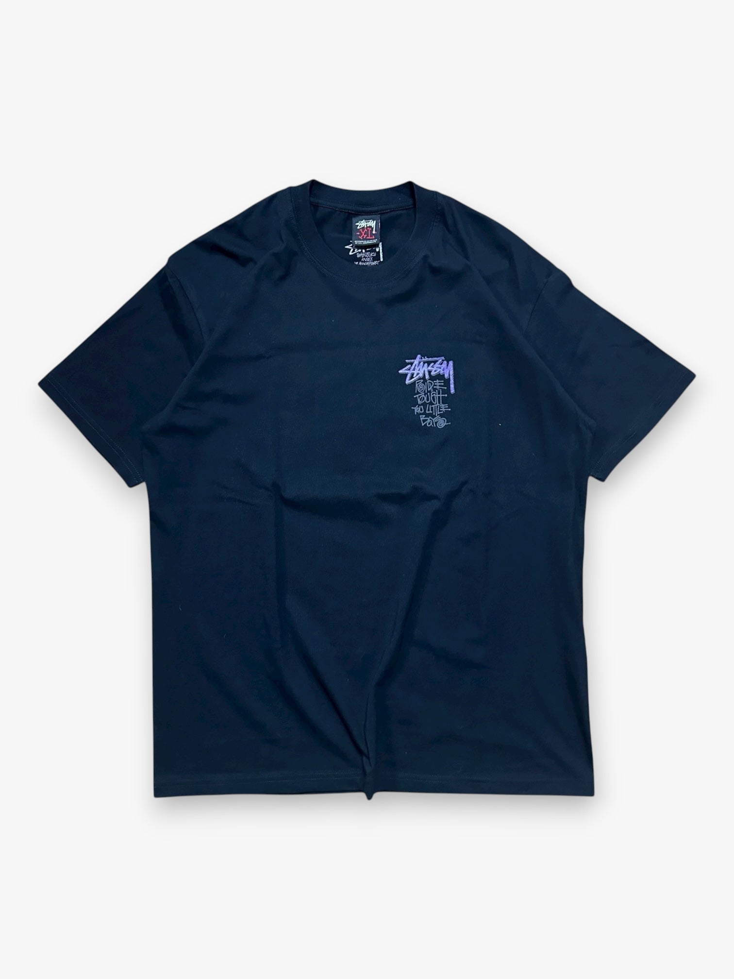 Tee Stussy Cyclist Vintage Black vintage