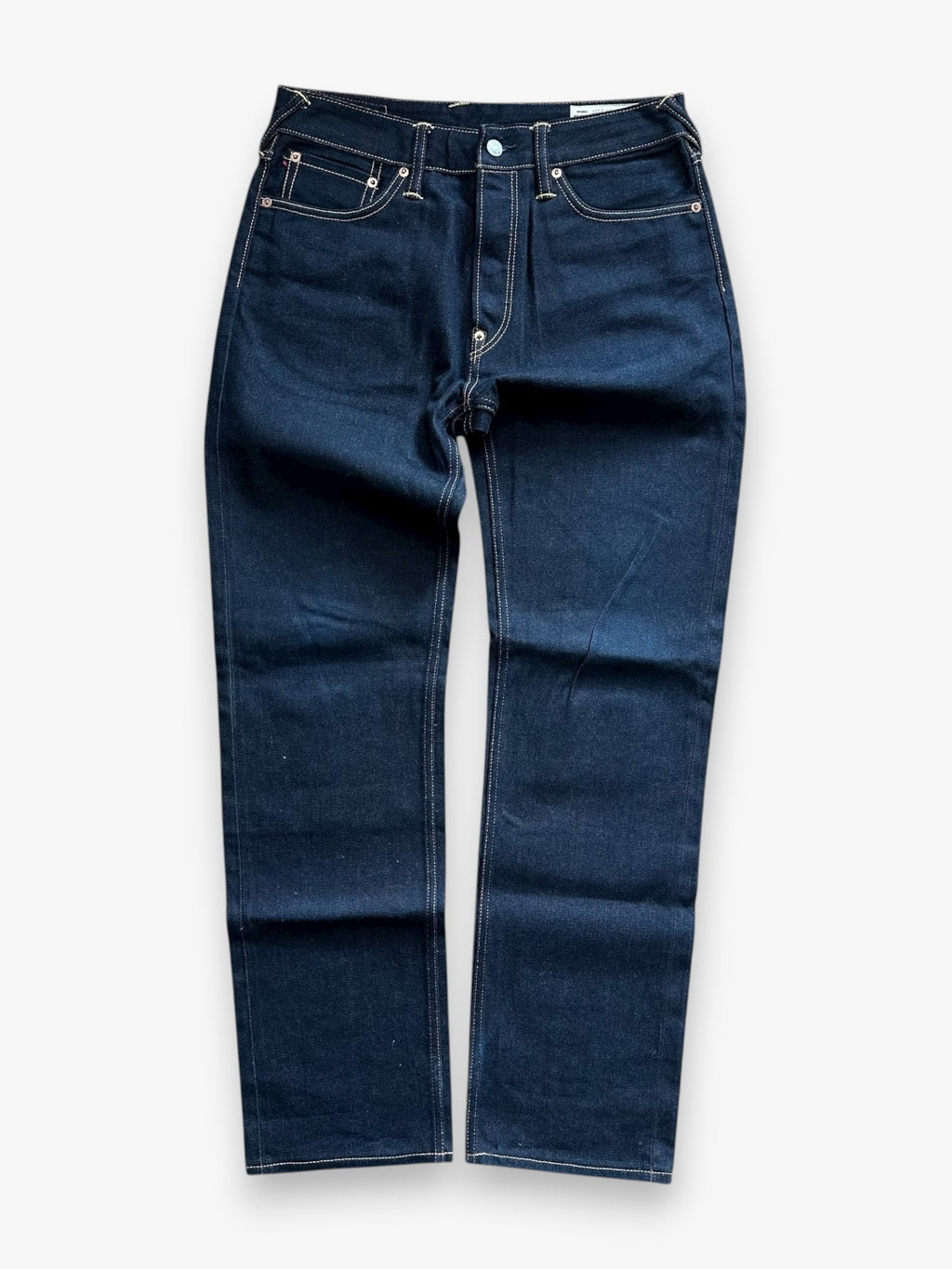 Jeans Evisu Daicock Embroidery Lot 2000 Gold/Red