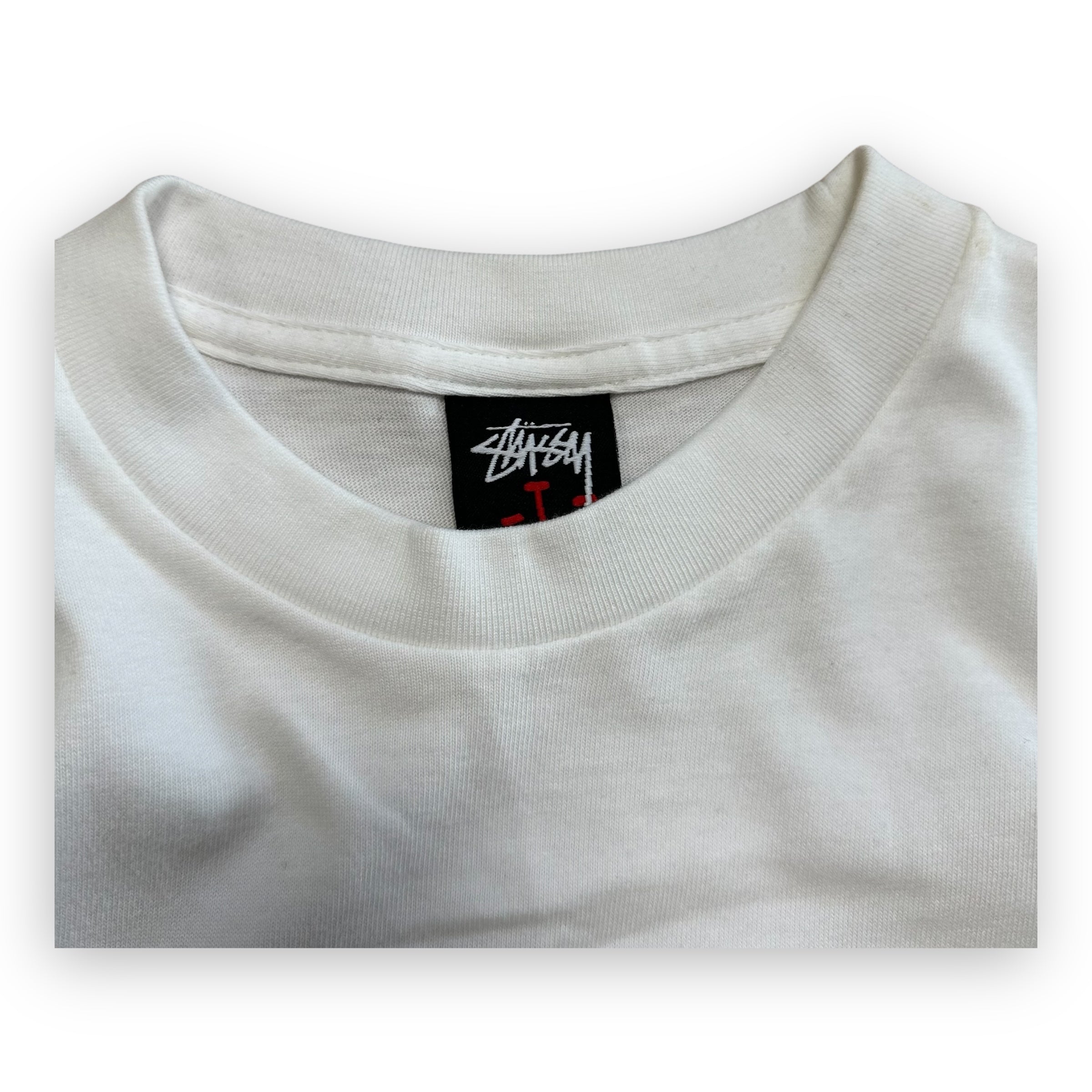 Tee Stussy Laurel Wreath Vintage 00’s White