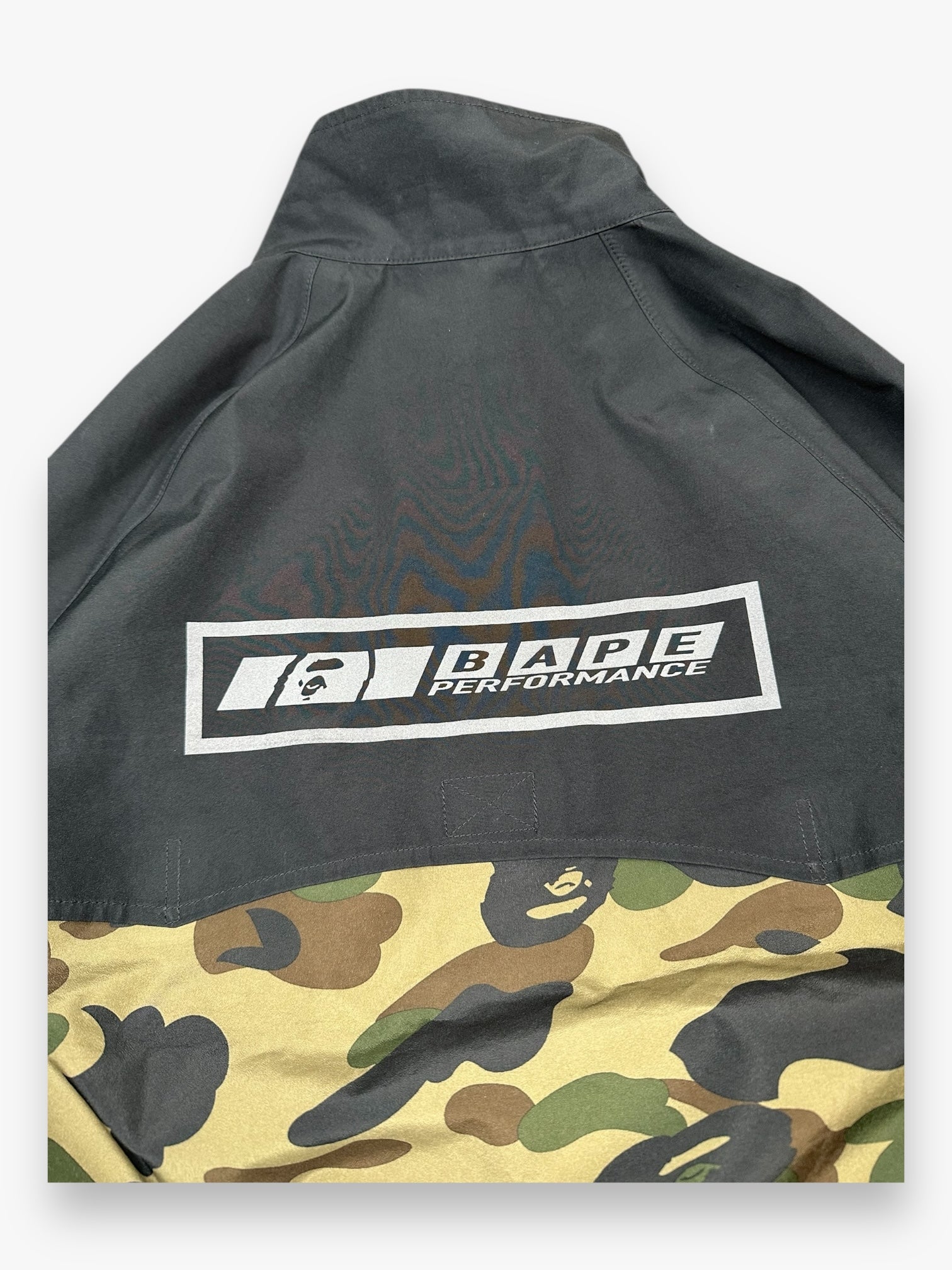 BAPE Gore-Tex Jacket Detachable Sleeve Black 1st Camo SS19