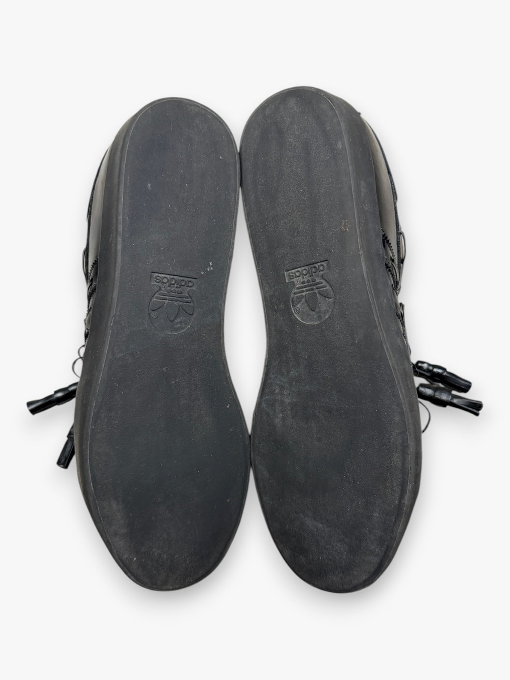 adidas Jeremy Scott Samba Loafers Triple Tongue Black Patent (2009)