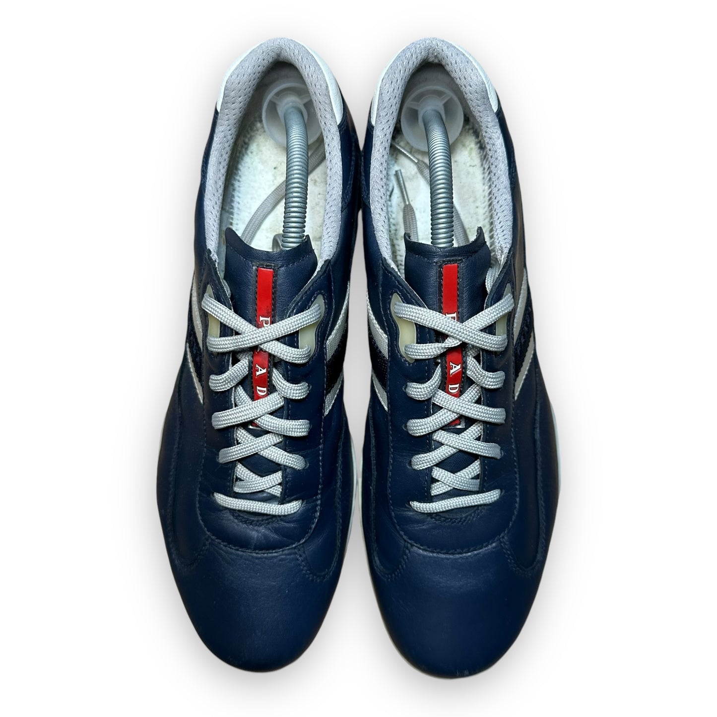 EU45 - US11 - UK10 • vintage Prada America’s Cup v3 Navy Grey