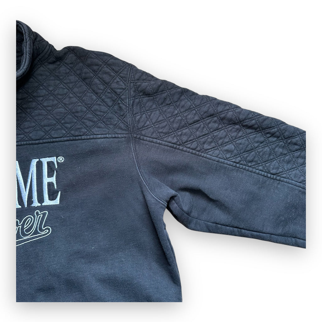 Sweatshirt Half Zip Supreme Forever Black SS19