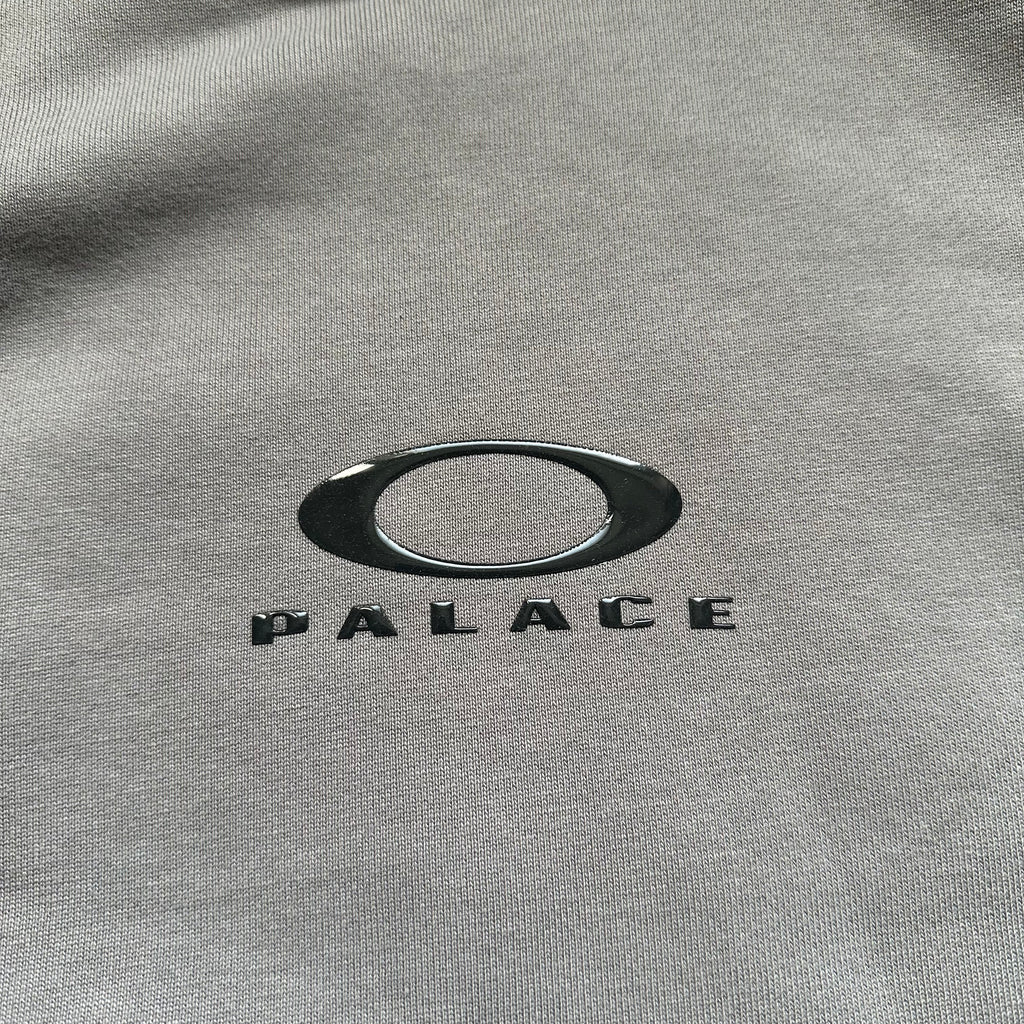 Sweatshirt Hoodie Oakley Palace Gray SS23