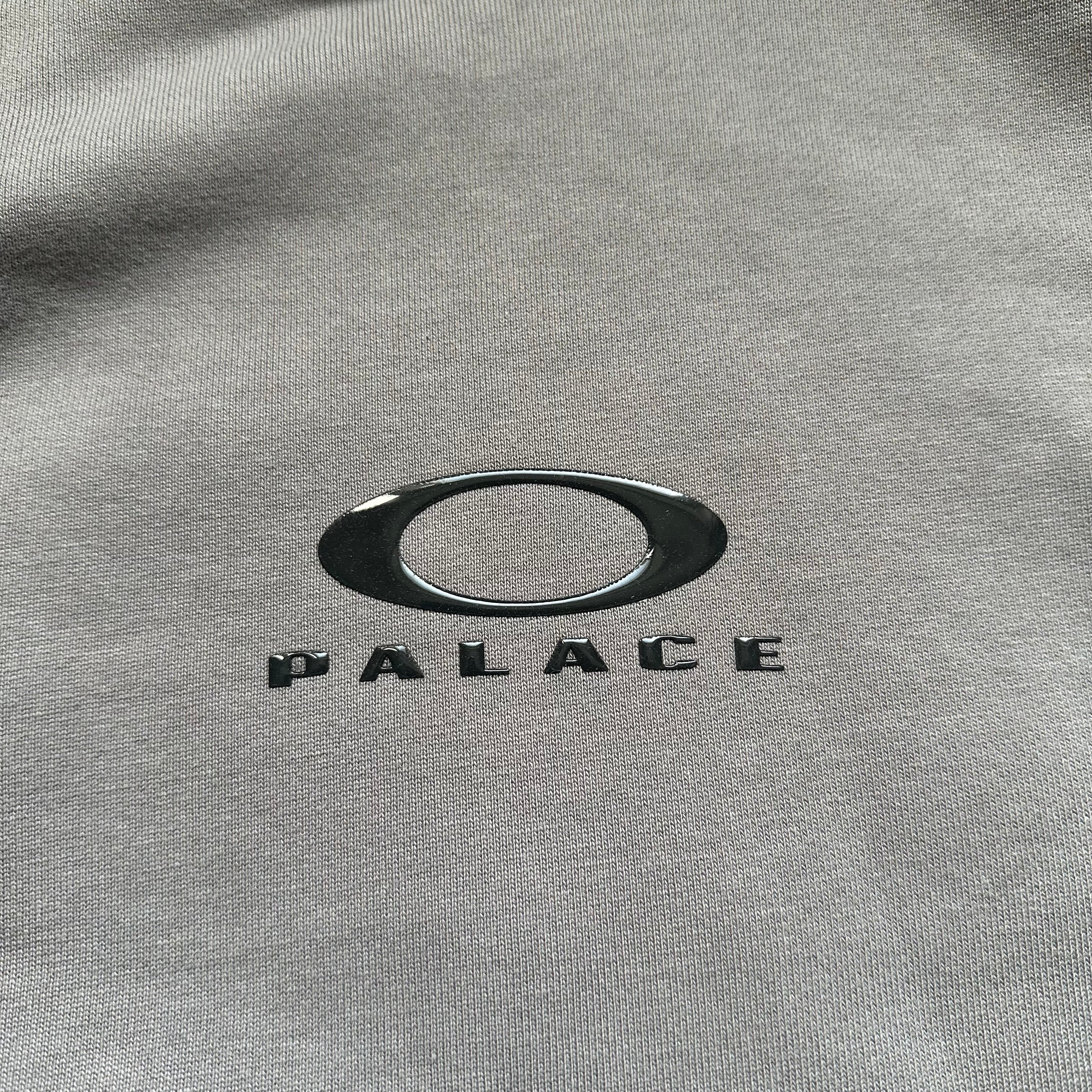 Sweatshirt Hoodie Oakley Palace Gray SS23