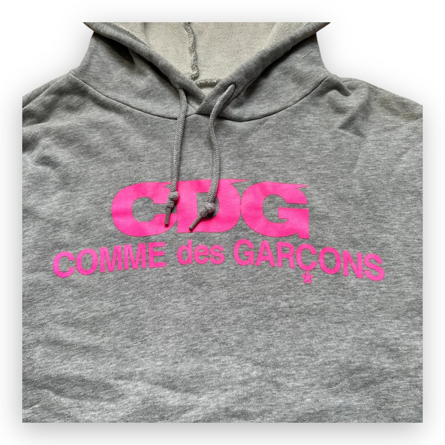 Sweatshirt Hoodie CDG Grey Pink (S)
