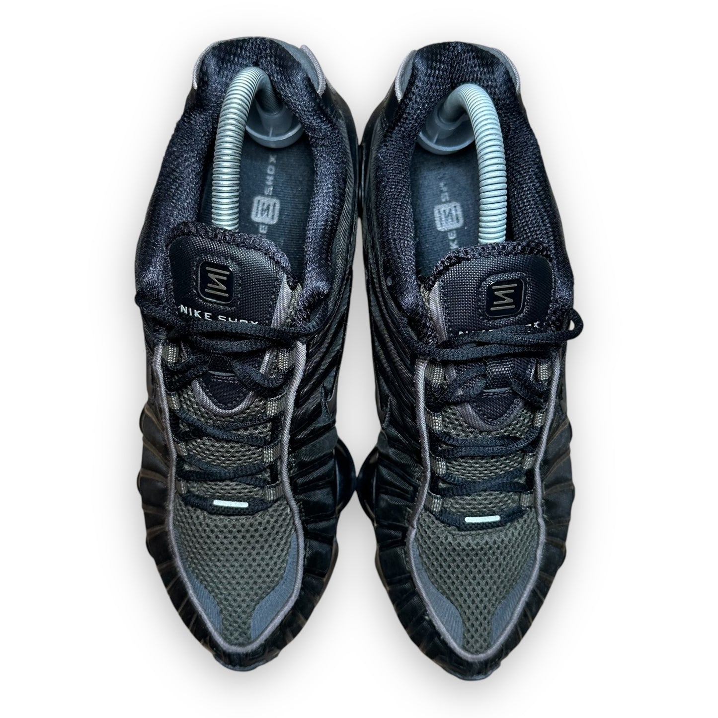 EU41 - US8 - UK7 • Shox TL Black Metallic Cargo Khaki