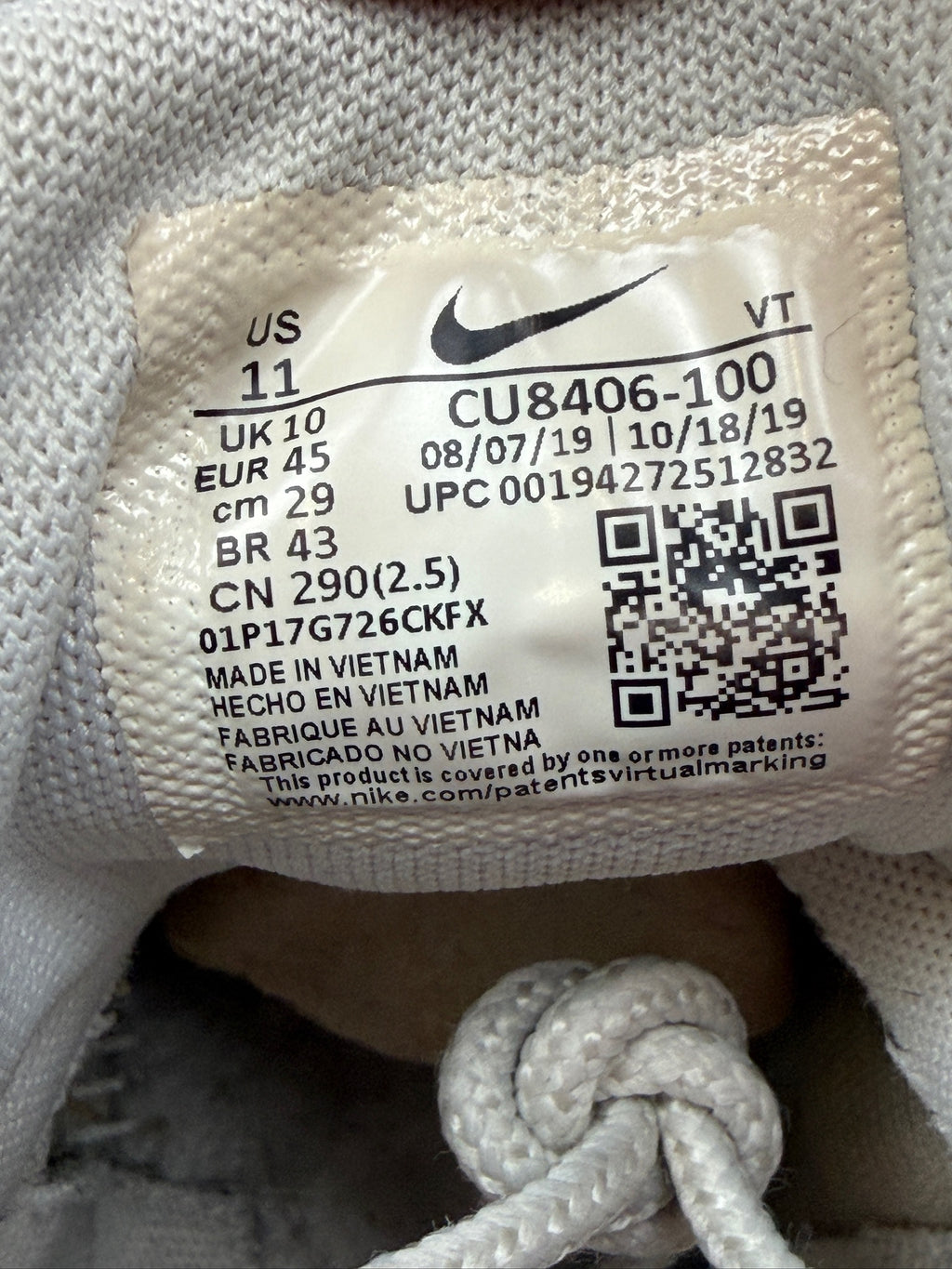 Air Max 95 Comme des Garcons White