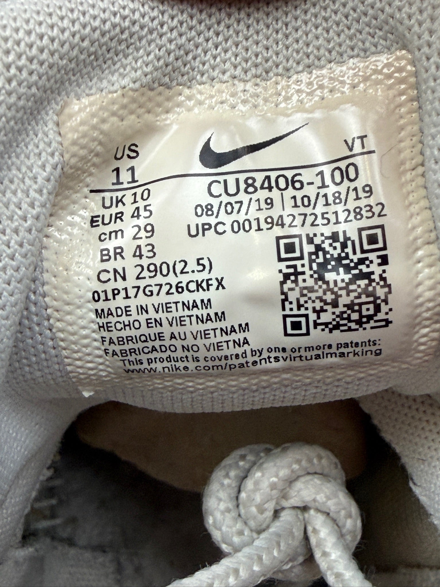 Air Max 95 Comme des Garcons White