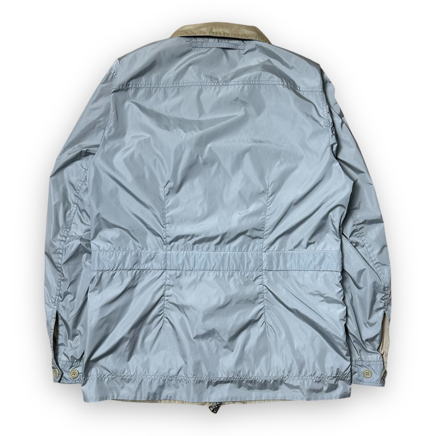 Jacket Prada Sport Reversible Nylon Cream Blue (L)