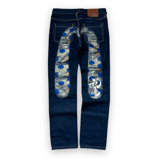 Jeans Evisu Daicock embroidery Lot 2008 (S/M)