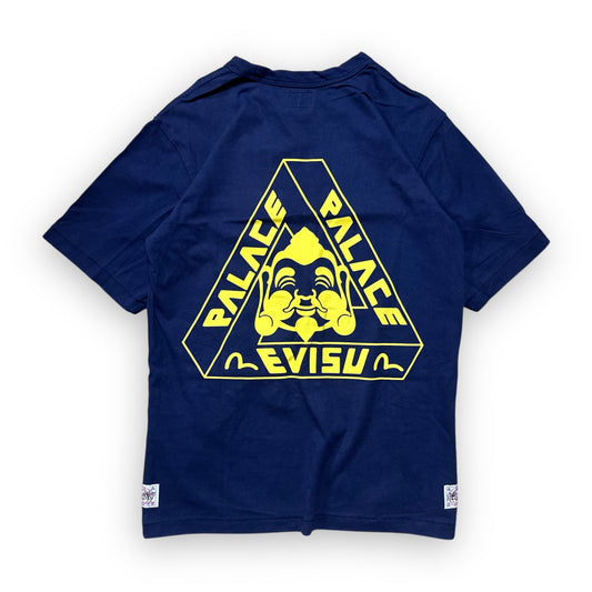 Tee Evisu x Palace Navy/Yellow SS20 (S)