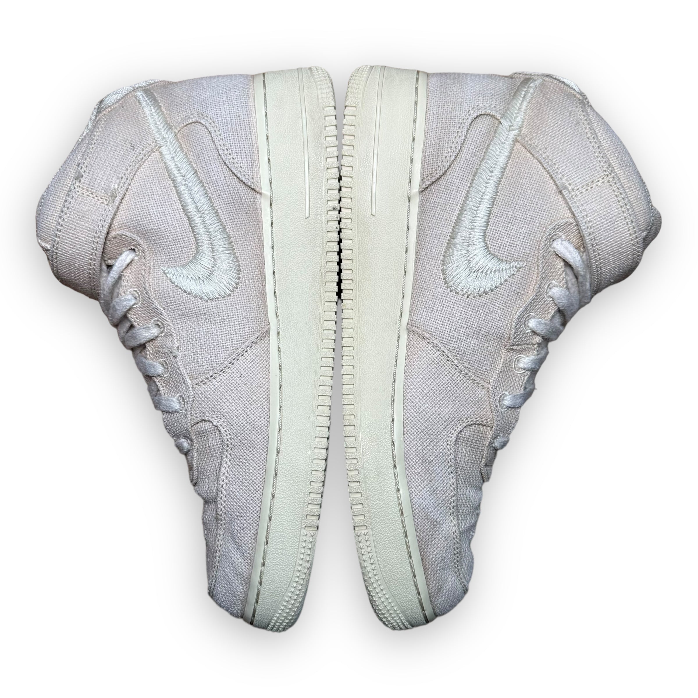 Air Force 1 Mid Stussy Fossil