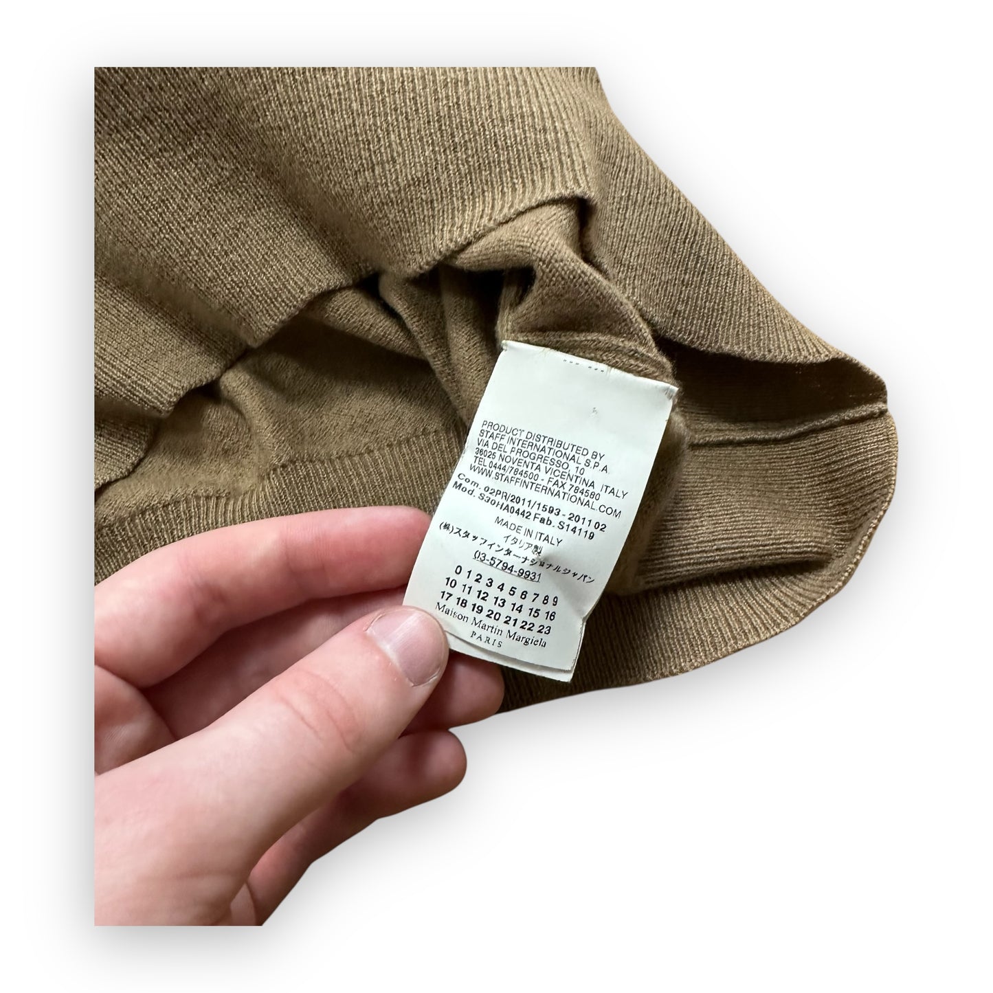 Sweater Maison Margiela Brown (M)