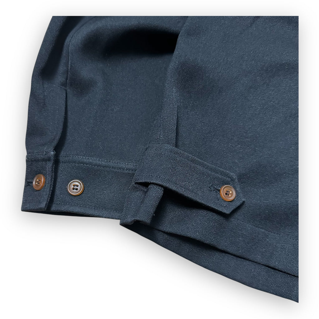 Jacket Comme des Garcons Homme Plus Garment Treated Layered Zip Black SS19