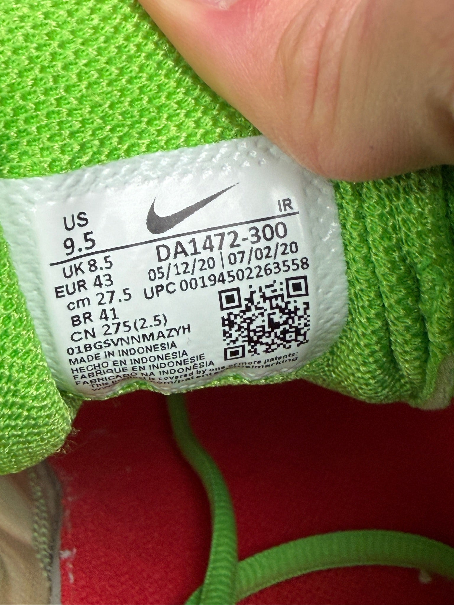 Air Max Plus TN Supreme Green