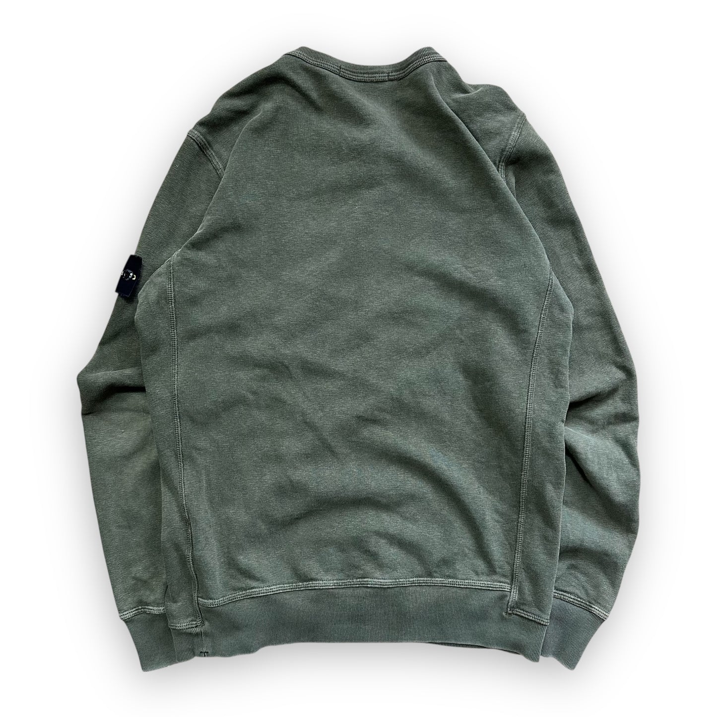 Sweatshirt Crewneck Stone Island Kaki (M)