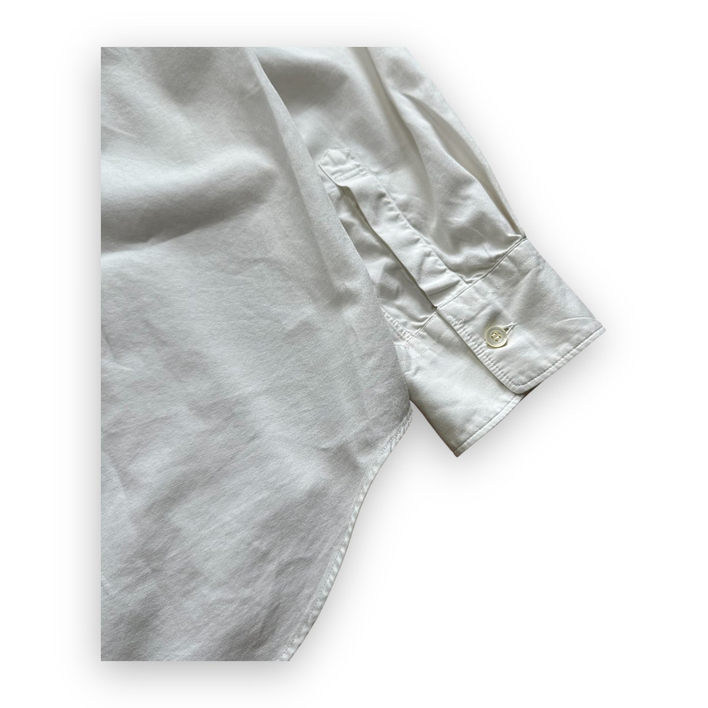 Shirt Comme des Garcons SHIRT Studded White Black Metallic vintage (XL)