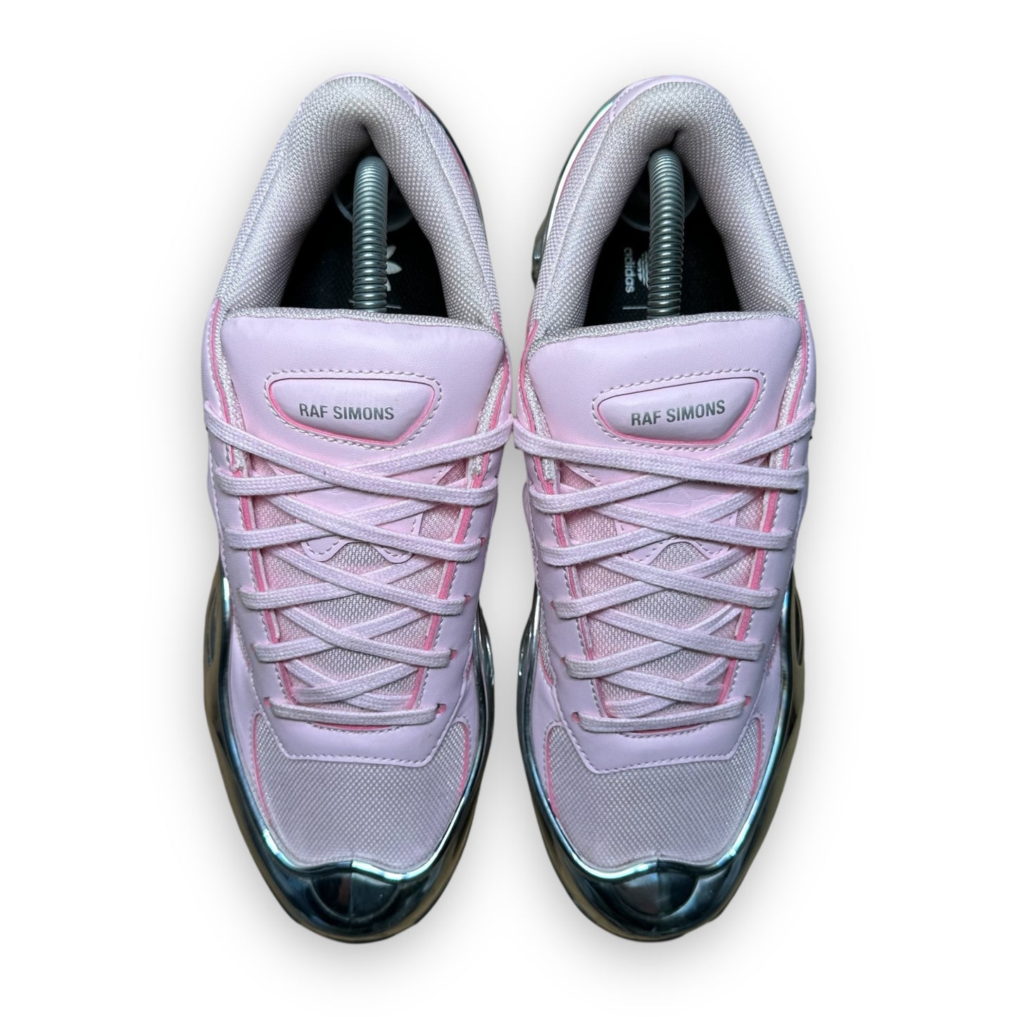 EU43 - US9.5 - UK8.5 • Ozweego Raf Simons Clear Pink Silver Metallic