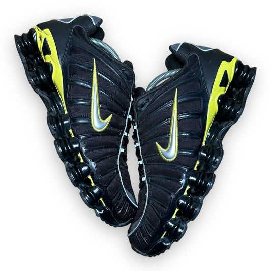 EU45 - US11 - UK10 • Shox TL Black Dynamic Yellow