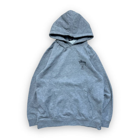 Sweatshirt Hoodie Stussy International Grey Vintage (L)