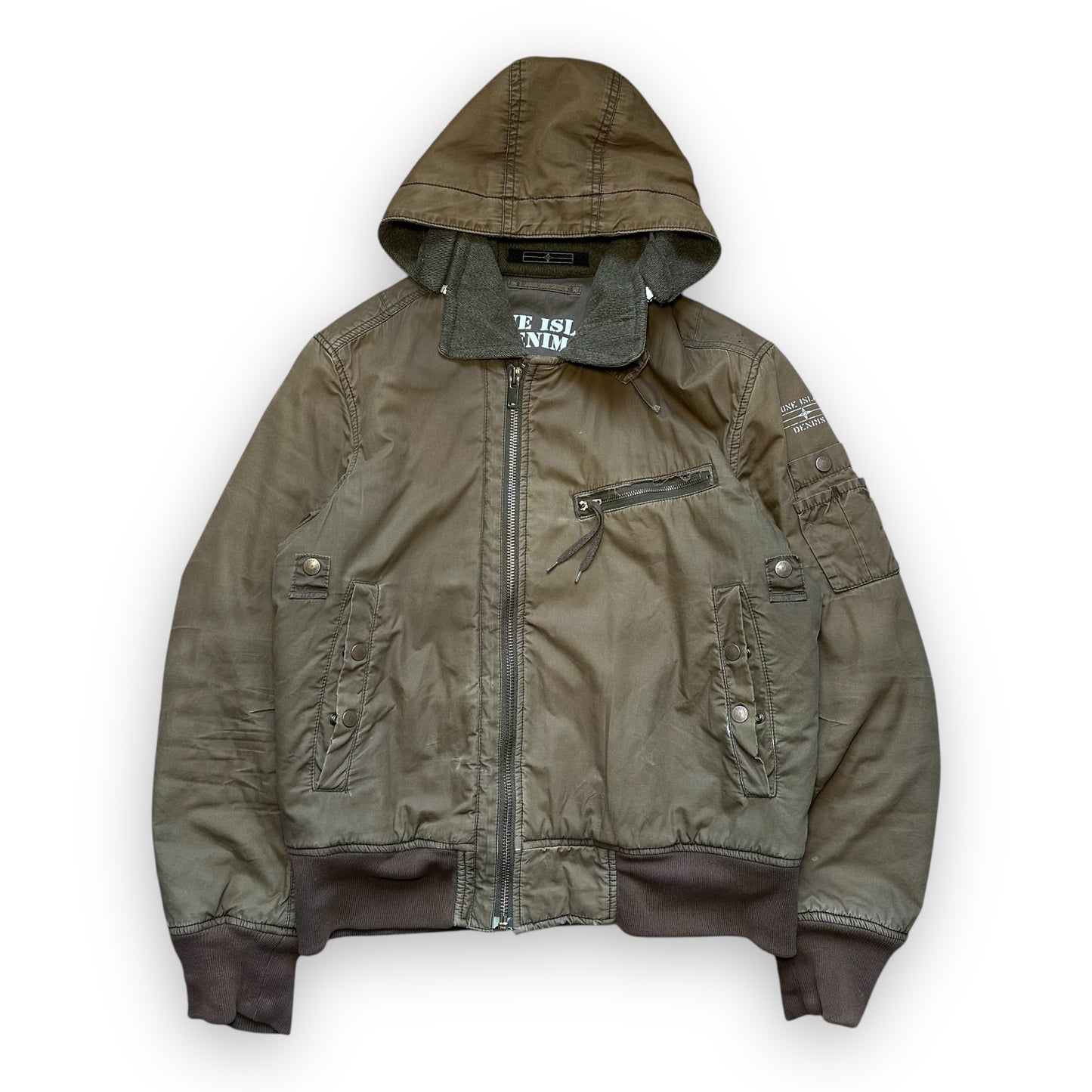 Jacket Stone Island Denims Bomber Brown AW08 (M)