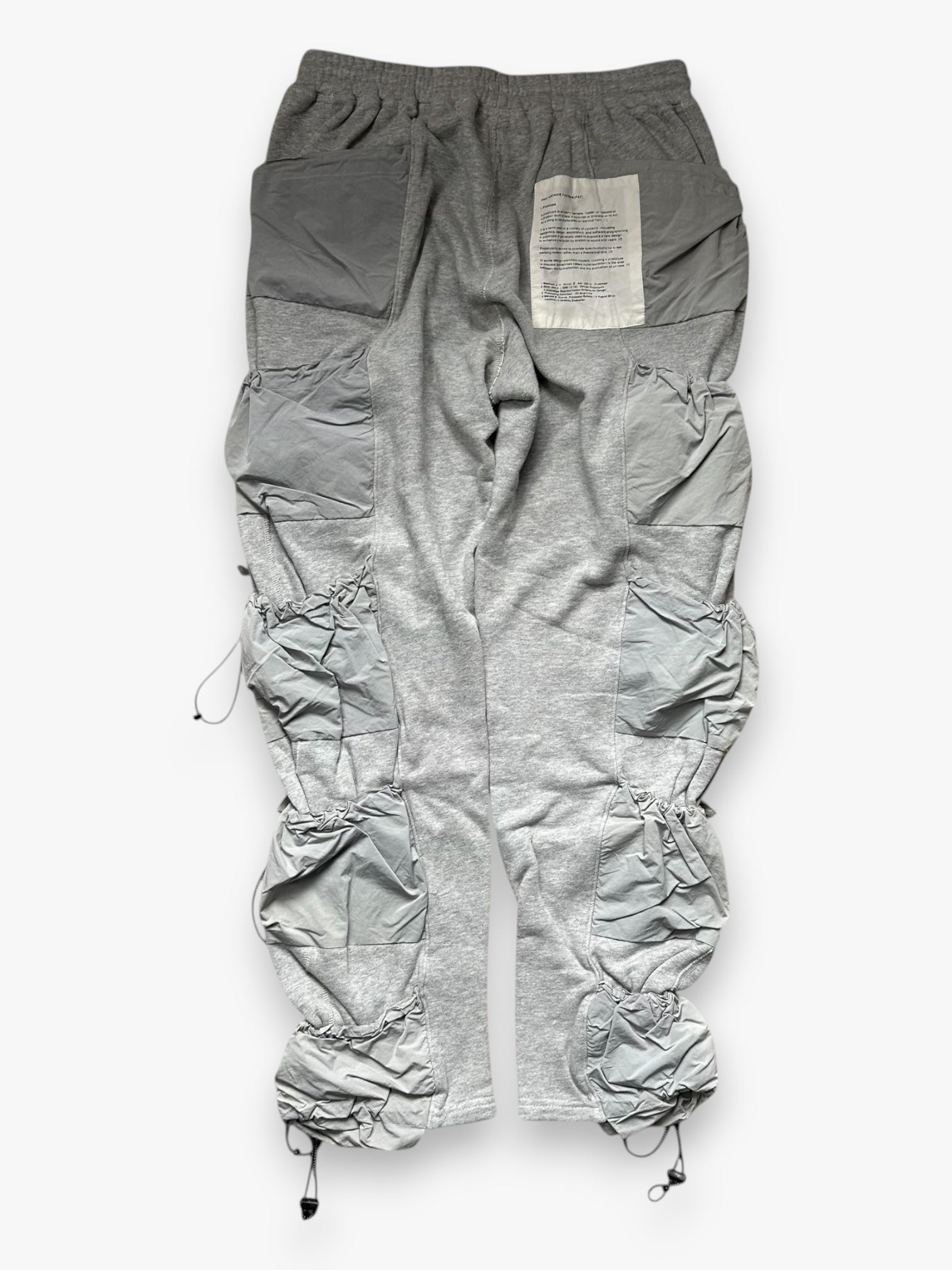 Sweatpant PAF (Post Archive Faction) Prototype SAMPLE Unreleased Center Pocket Pant AW18