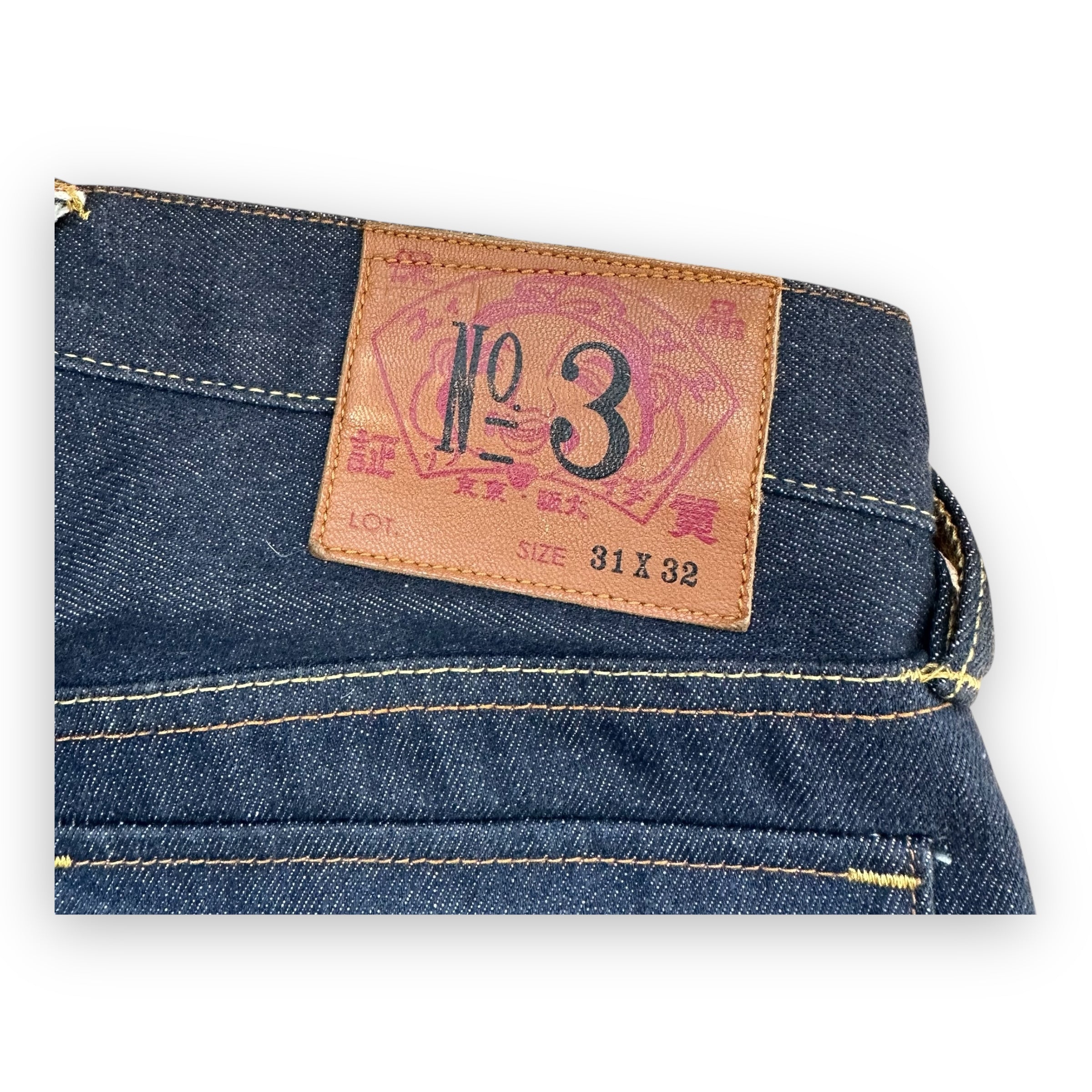 Jeans Evisu Multipocket Seagull White