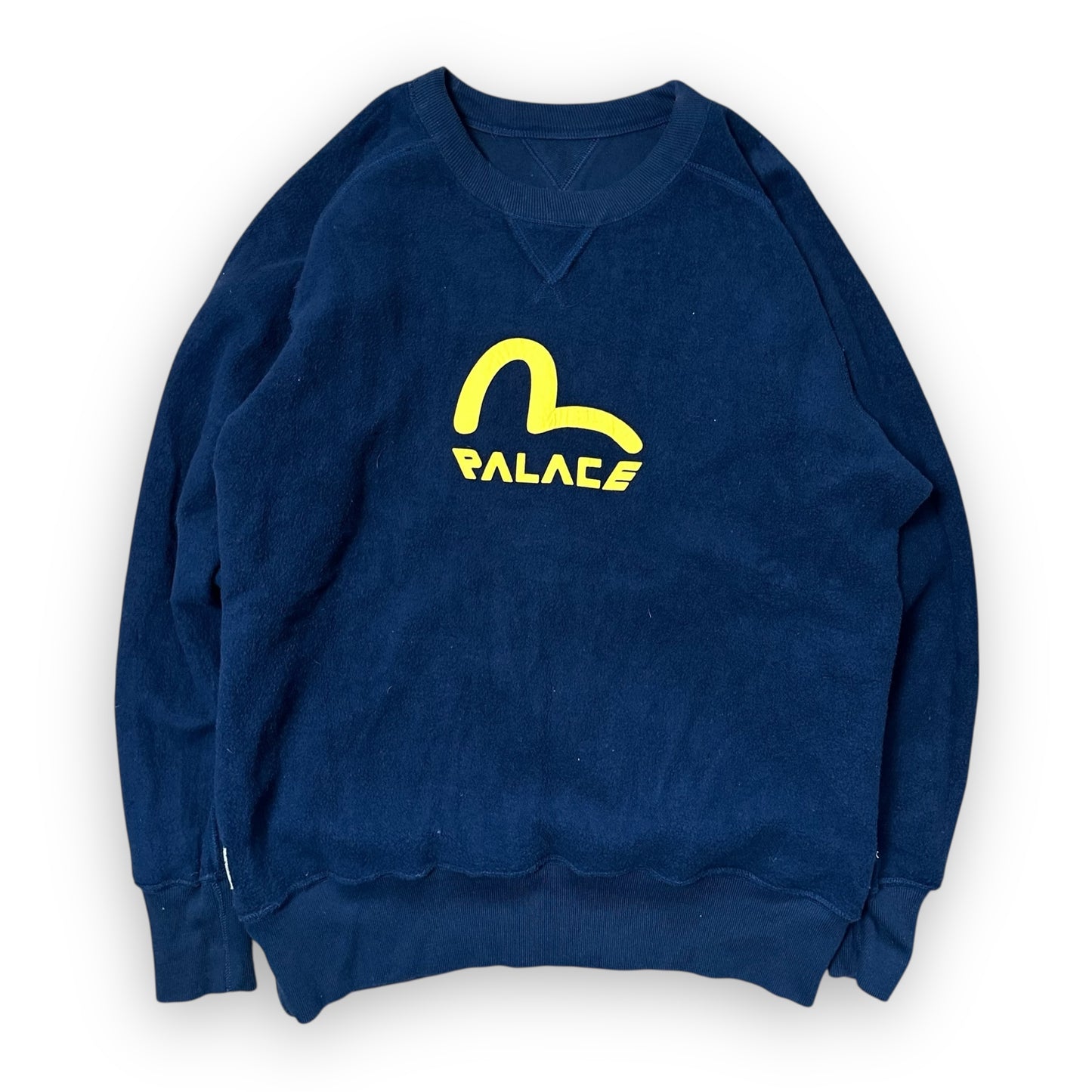 Sweatshirt Crewneck Evisu Palace Reversible Navy SS20 (M)