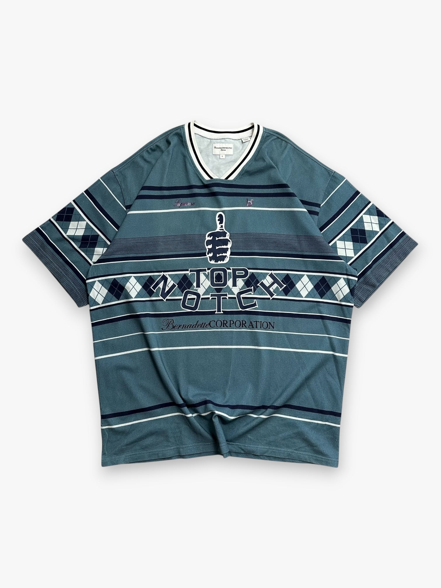Jersey Supreme Bernadette Corporation Pique Soccer Blue SS23
