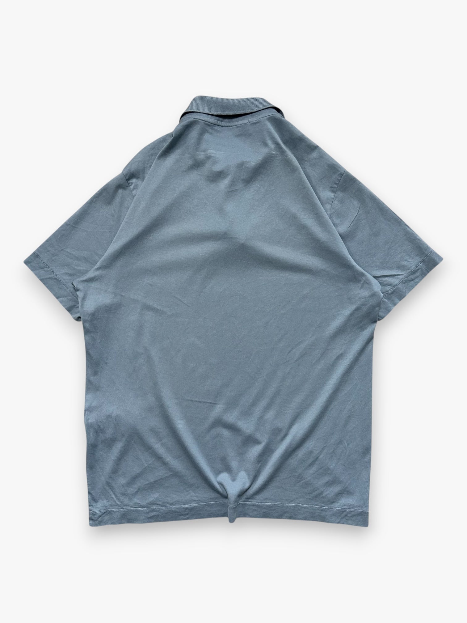 Polo Stone Island Grey Blue