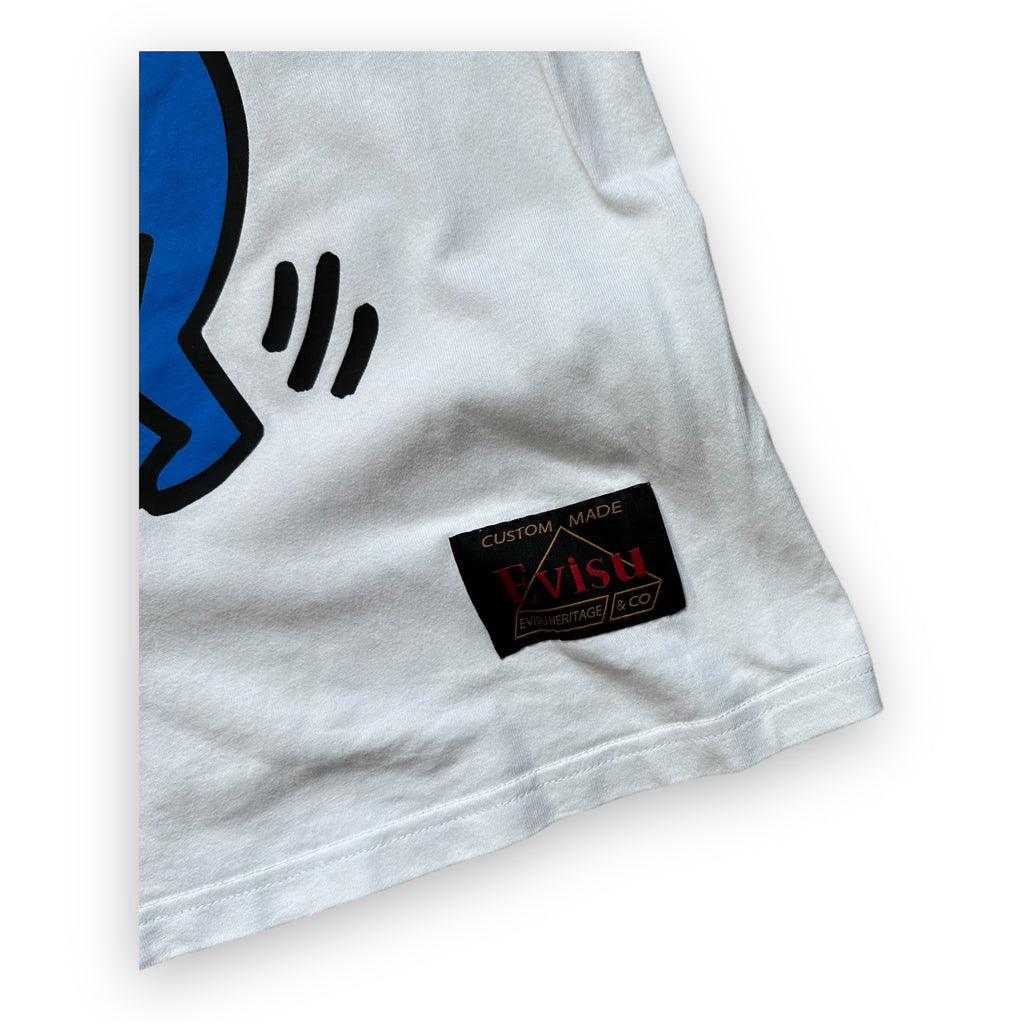 Tee Evisu x Keith Haring White