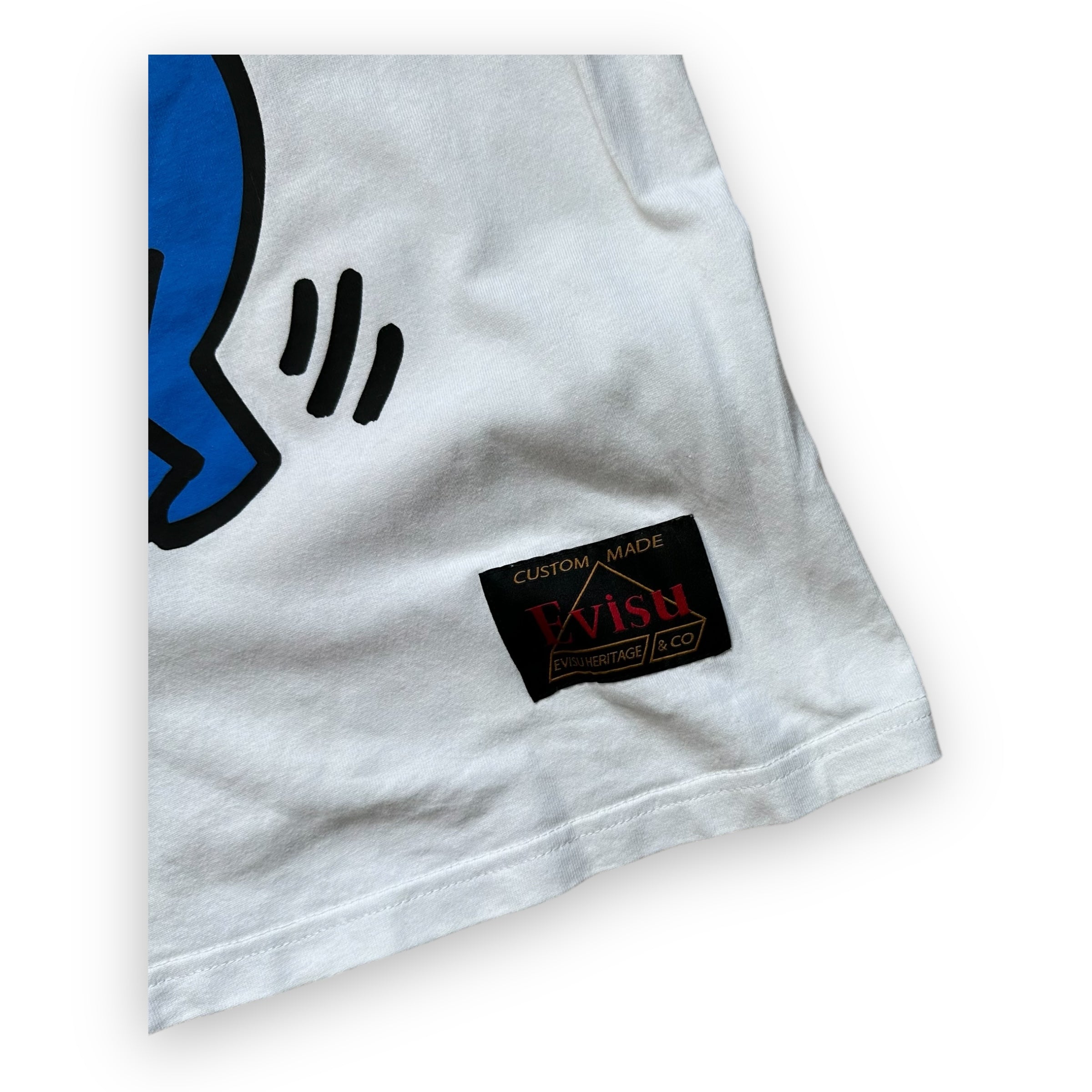 Tee Evisu x Keith Haring White