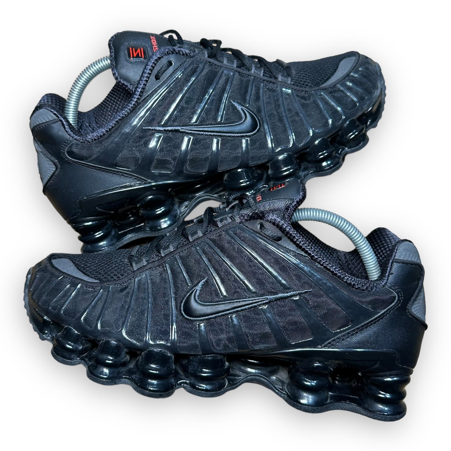 EU44 - US10 - UK9 • Shox TL Black Metallic Hematite