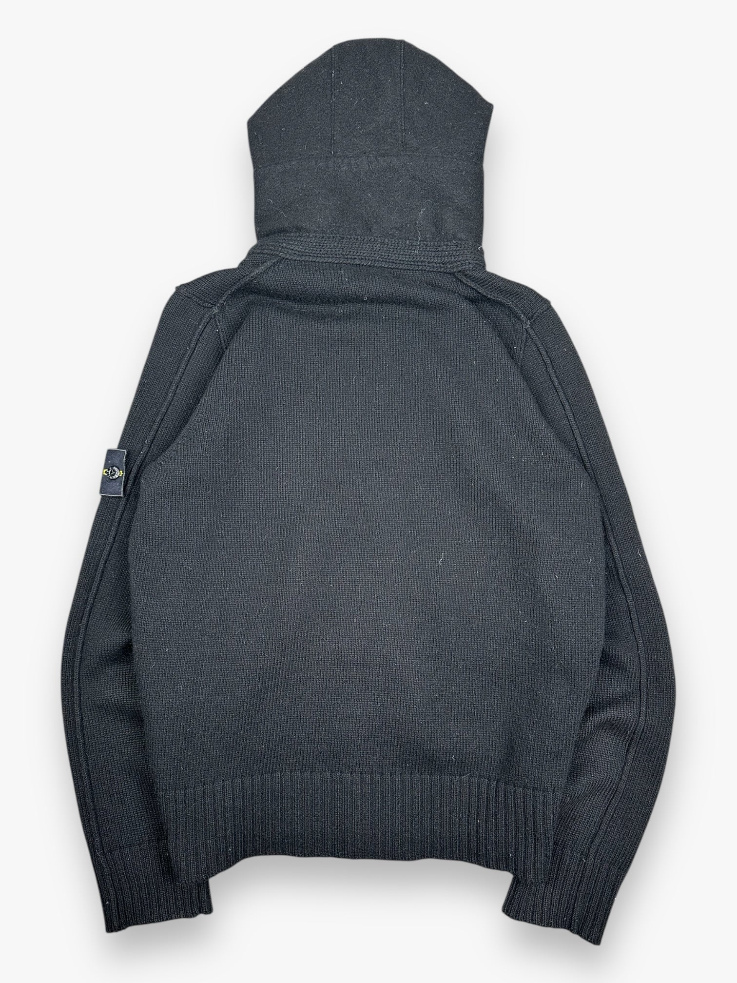 Stone Island Hooded Wool Knit Zip Up AW09