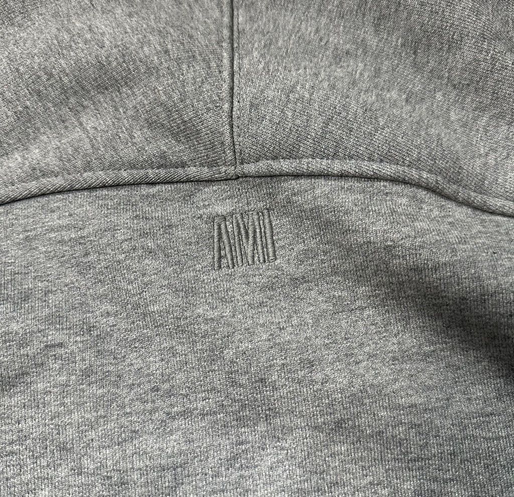 Sweatshirt Crewneck Ami Paris Grey