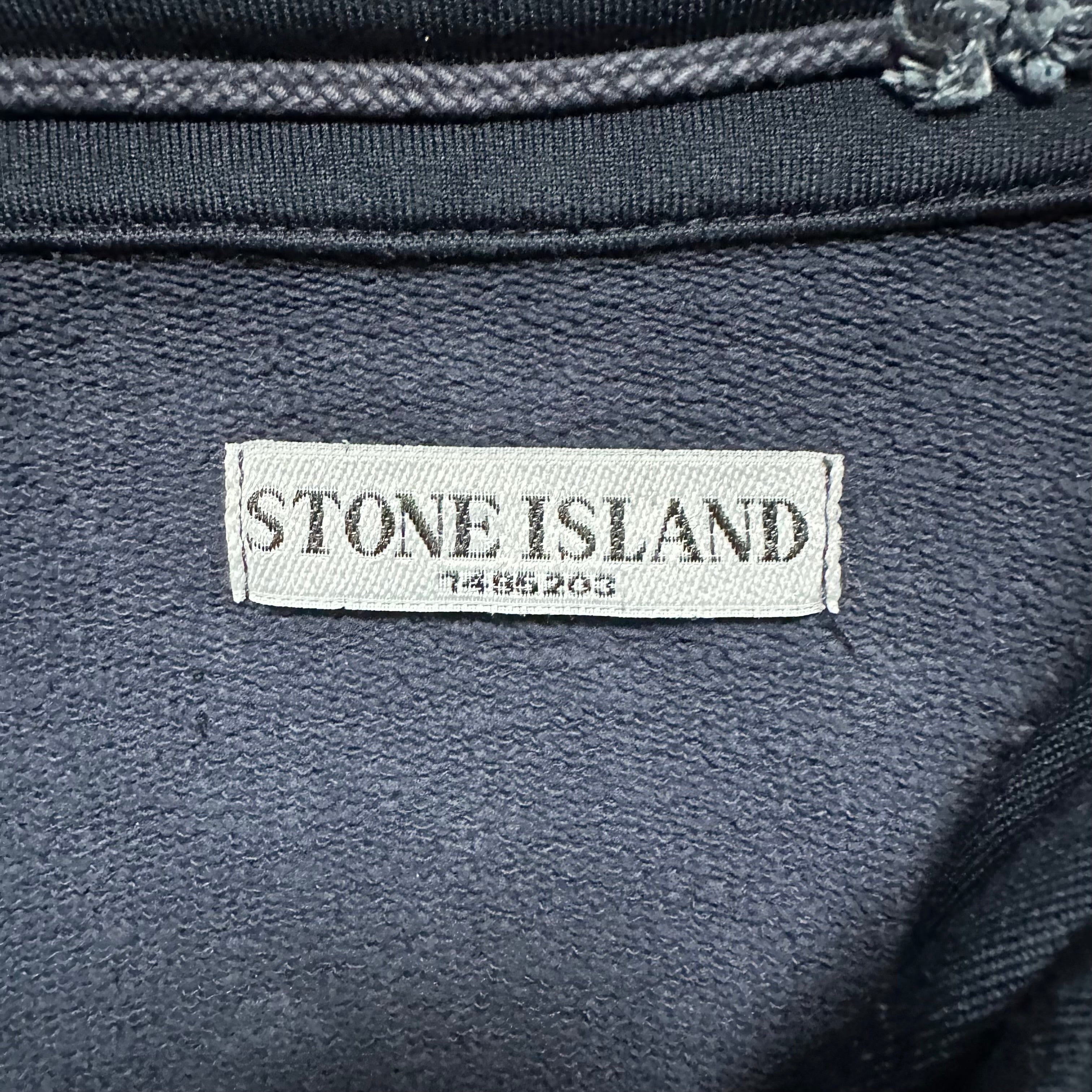 Stone Island 5-Zip Navy Sweatshirt AW09