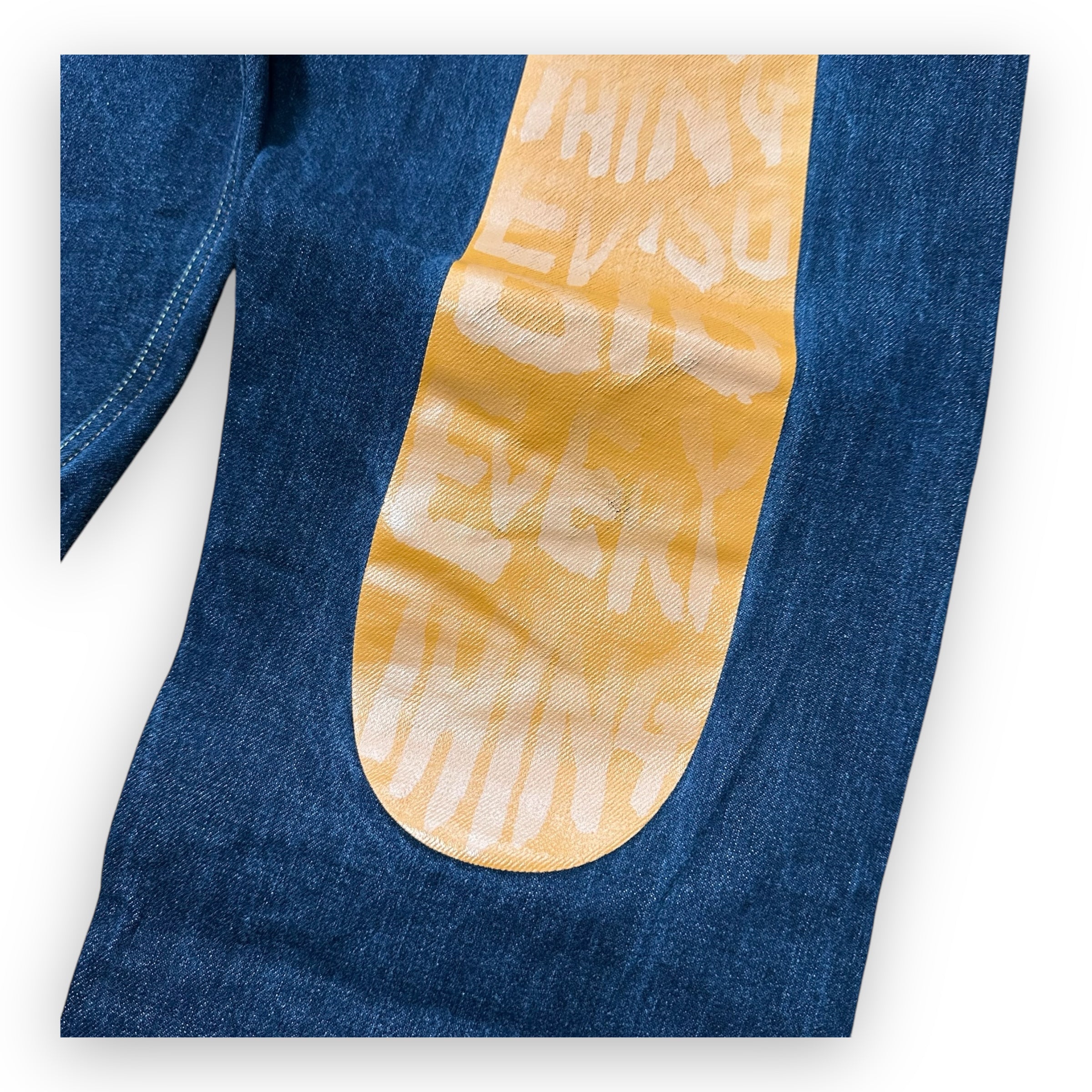 Jeans Evisu Daicock Lot 2000 Orange