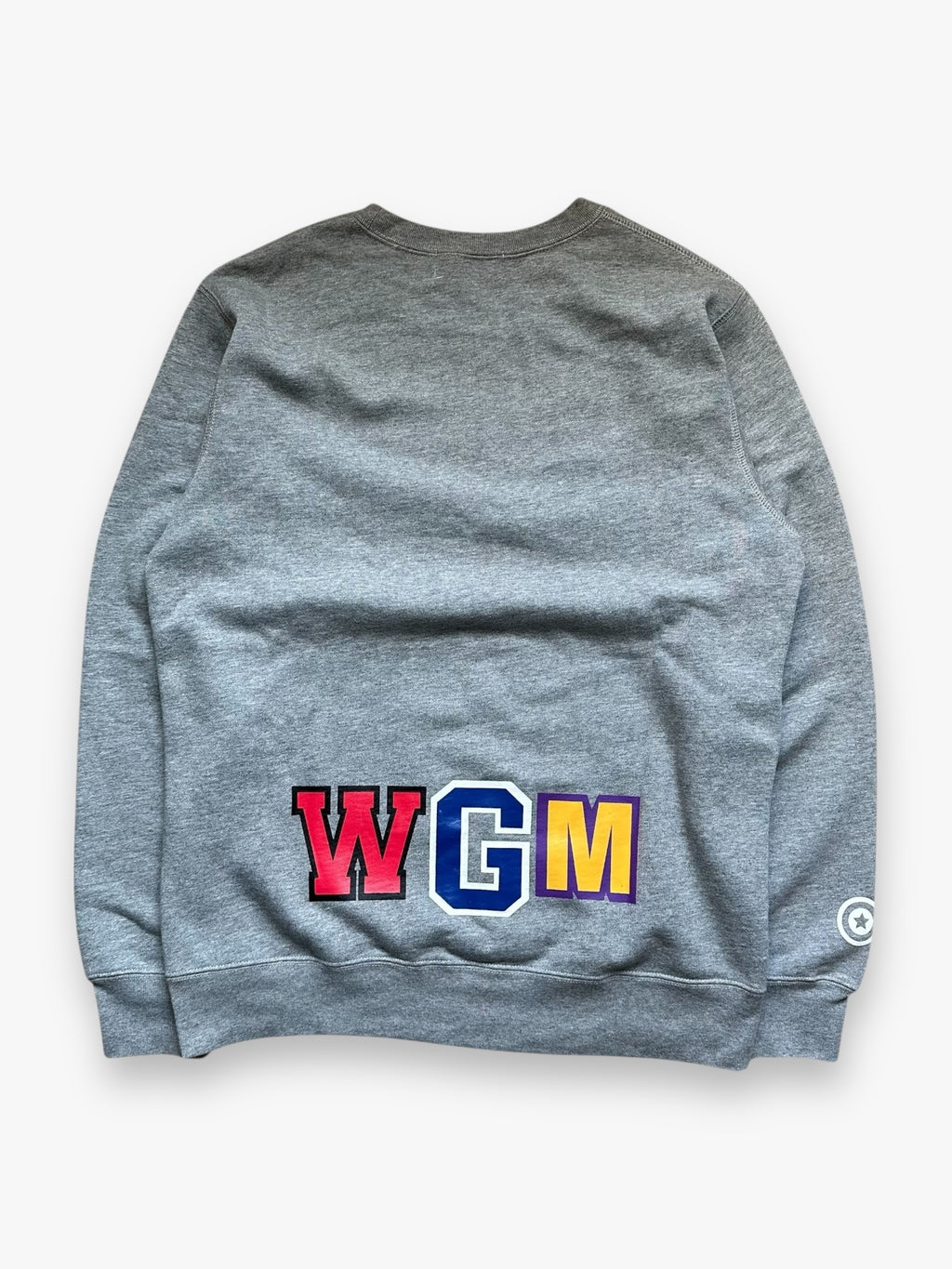 BAPE Shark Gray Crewneck Sweatshirt