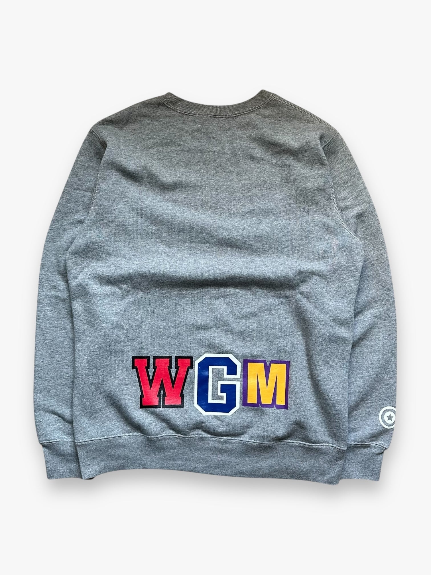 BAPE Shark Gray Crewneck Sweatshirt