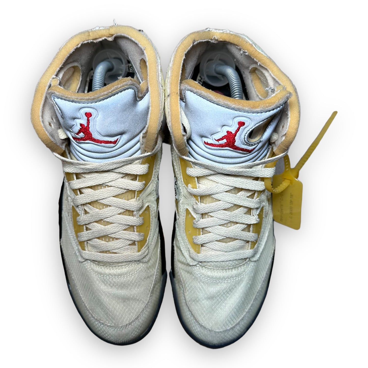 EU45 - US11 - UK10 • Jordan 5 Retro OFF-WHITE Sail