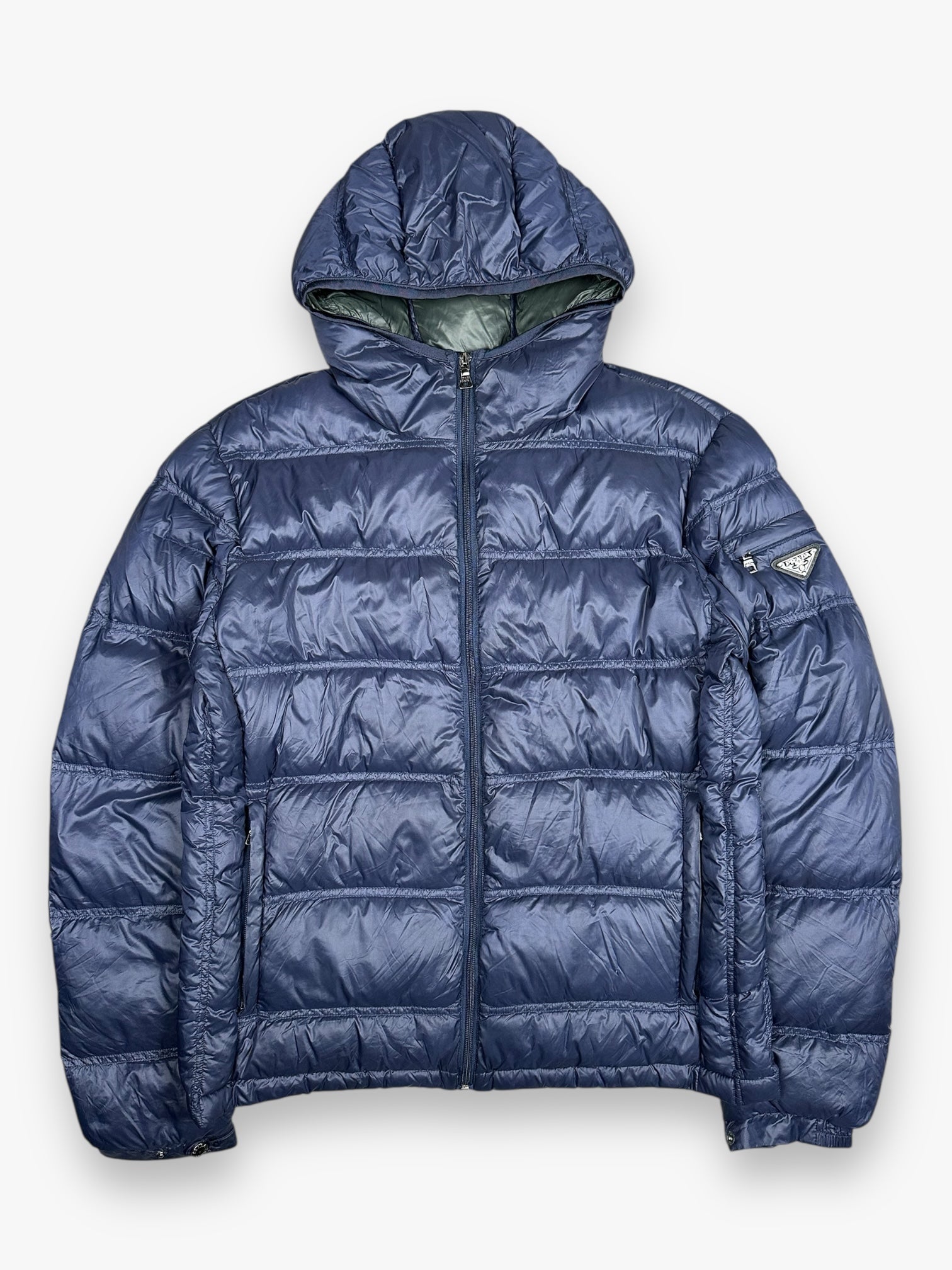 Puffer Jacket Prada Navy